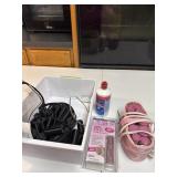 Sponge Rollers, hot rollers, new bottle of Clear
