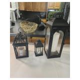 3-Metal candle holders