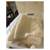 Snow fabric for Christmas village