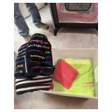 Towels in tote