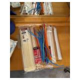 Pipe cleaners zip ties kids new pjs and underwear