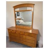 Nice 9 drawer dresser with mirror 66ï¿½x18ï¿½x84 ï¿½