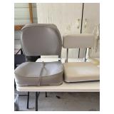 Boat seat and stadium seat