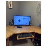 Abus tower computer- Samsung monitor Logitech