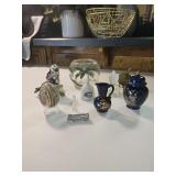 Goeble birds, marble egg, misc knick knacks