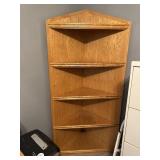 Corner shelf 36ï¿½x26ï¿½x80ï¿½ wood