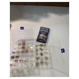 Rings, earrings & Penny Collector Album