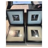 Calla Lily Art, signed  9.5ï¿½x 9.5ï¿½ each (4)