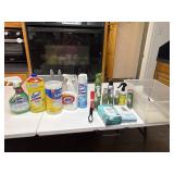 Cleaning supplies, lint rollers room fresheners