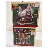 2 Lemax Christmas village pices