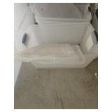 2- totes with lids