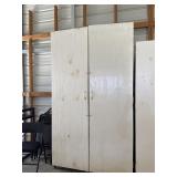 48ï¿½x25ï¿½x88ï¿½ large cabinet on heavy duty wheels no
