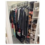 Clothes and shoes left side shoe organizers