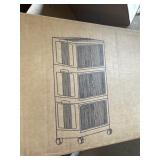 Storage bin with drawers new