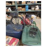 Metal Trike plant stand