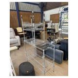 Metal shelf 36ï¿½x14ï¿½x58ï¿½