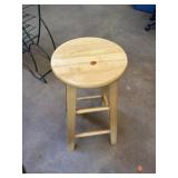 Wood stool