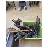Tote of table legs and spindles