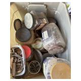 Tote with nuts bolts and more