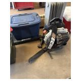 Echo Backpack blower has compress