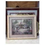Carousel wall art