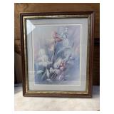 Floral wall and other art