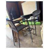 Patio Bar Chairs and table base