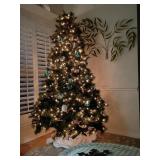 7.5ï¿½ Livingston Prelit Cashmere Tree work