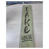New 24ï¿½ Lake House Sign wood
