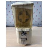 Oak MFG. coin operated candy machine- with Asprin