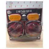 New 12 volt trailer light Kit