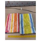2 new beach towels