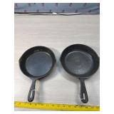 2- 8ï¿½ cast iron Skillets
