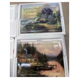 2 Thomas Kinkade plates from 2000
