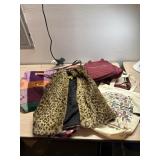 Small vest, purses and bag