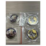 4 New 250th United States of America collector