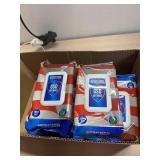 8 new packages of GSD Wet Wipes