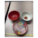 3 Pioneer Woman Bowls