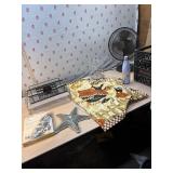 Halloween Apron, k cup holder, metal desk