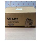 New 50 Amp Generator Cord Power Inlet Box 15ï¿½