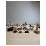 Carousel Horses and Indian horseback