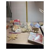 Craft sticks, 8 new Robotime Wood puzzels, and