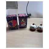 6 new gone fishing ornaments and 2 new dog toys