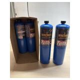 4 new cans of Bernzomatic for torches