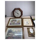 Clock and Wall art