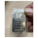 1 ounce .999 Silver bar