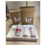 2 new sets of Batty Christmas Candles