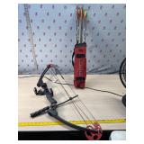 Pro Genesis Archery Bow with Easton Quiver and