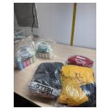 2 bags of new Amish Soap and 2 package of boxers,