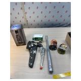 Batman Bobble Head, fuller bank, cap gun and
